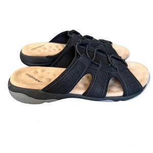 Comfortview 8.5 black slip on slip‎ on comfort orthopedic sandals
